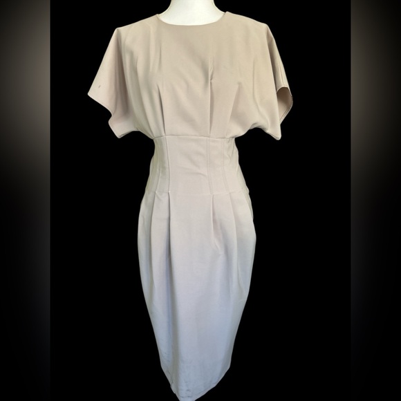 ASOS Dresses & Skirts - ASOS Elegant Beige Women's Dress size 8